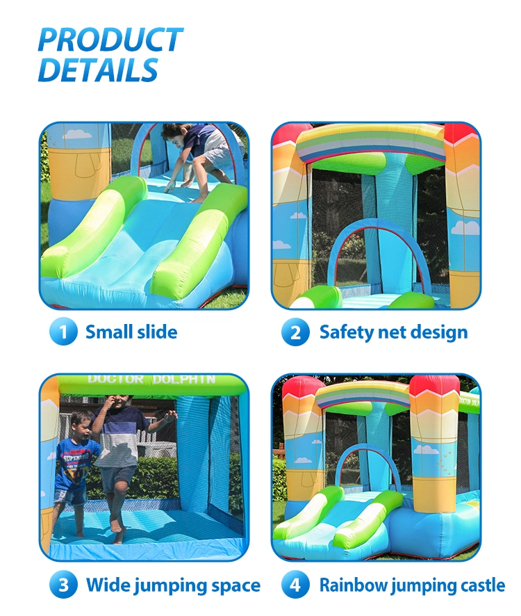 Small White Rabbit Inflatable Bouncer Castle, Commercial Inflatable Slide, New Design Inflatable Bouncer