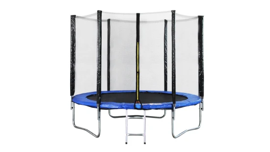 Gran venta de trampolines trampolín gimnástico al aire libre de 16 pies con red protectora