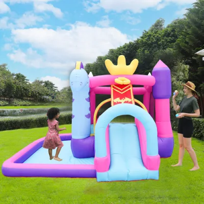 Castillo inflable inflable popular y barato de la casa hinchable para el uso de la yarda de la familia de los niños