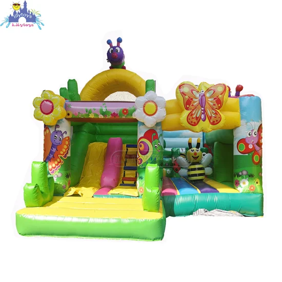 Lilytoys Gorila inflable Mono Tema Tobogán Castillo inflable Uso familiar