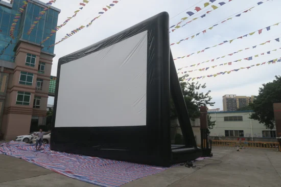 Pantalla de cine inflable gigante al aire libre del proyector los 8X6m